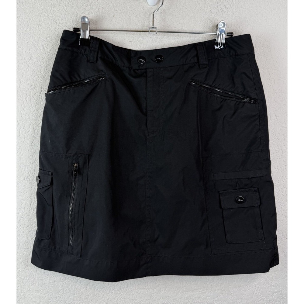 Ralph Lauren Golf Black Cargo Skort Women's Size 6 Athletic Utility Skirt Shorts